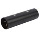 thumbnail image 4 of 2Pcs o Interface Adapter Zinc Alloy Shell XLR Male to Male Microphone Line ConnectorBlack, 4 of 4