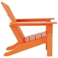 thumbnail image 4 of Polytrends  Altura  Outdoor Eco-Friendly All Weather Poly Patio Adirondack Chair (Set of 2) Orange, 4 of 5
