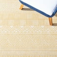 thumbnail image 5 of SAFAVIEH Courtyard Altan Geometric Indoor/Outdoor Area Rug, Beige/Gold, 6'7" x 6'7" Square, 5 of 6