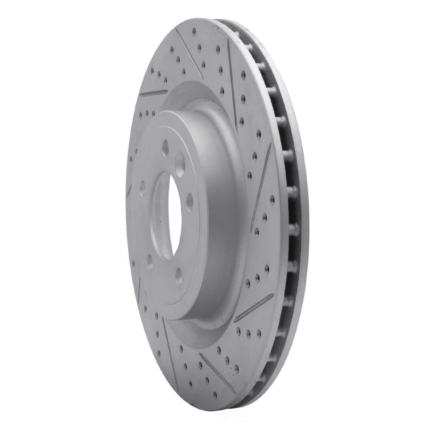 Dynamic Friction Company 830-11026R DFC Geoperformance Rotor - Drilled and Slotted