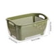 thumbnail image 3 of Cesta escurridora de verduras - Colador de doble capa para lavar frutas y verduras, plástico apto para alimentos, asas ergonómicas, gran capacidad, ideal para usar en la cocina, fácil de limpiar, 3 of 6