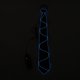 thumbnail image 2 of EL Alambre Flash Tie S-patrón LED Luz Glow Tie Fluorescente Dance Party Prop, 2 of 8