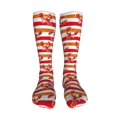 thumbnail image 5 of Kdxio Red Lobster Funny Silky Novelty Funky Long Knee High Socks Soft 3D Print Cosplay Crazy Stockings for Men Women, 5 of 8