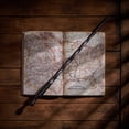thumbnail image 4 of Varita mágica de madera tallada a mano, diseño artesanal, 38 cm, 4 of 6