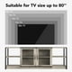 thumbnail image 3 of Yeshouse Soporte de TV de granja para TV 65/75 en TVs, gabinete de TV Industrial con 2 puertas de malla y 4 estantes, consola de TV de época para sala de estar, dormitorio, 3 of 9