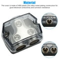 thumbnail image 2 of 2X 2Way Distribution Block 0 Gauge In Out Car Audio Amp Power Ground Distributor, 2 of 9