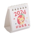 thumbnail image 3 of Mini Calendario de Escritorio, Papel que Ahorra Espacio Calendario de Escritorio Pequeño Para La Oficina, 3 of 7