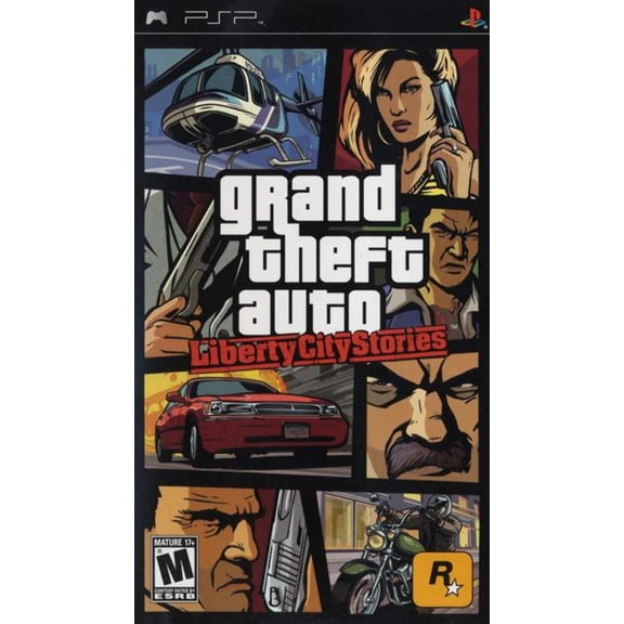 Restored Grand Theft Auto: Liberty City Stories PSP PlayStation Portable (Refurbished)