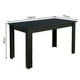thumbnail image 2 of Mesa de Comedor Madesa Rectangular con Tablero de Madera 5231 Negro, 2 of 8