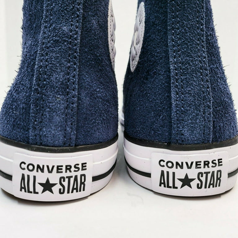 Converse Chuck All Star Hi Blue Suede Limited Sneaker Shoe 170023C - Walmart.com