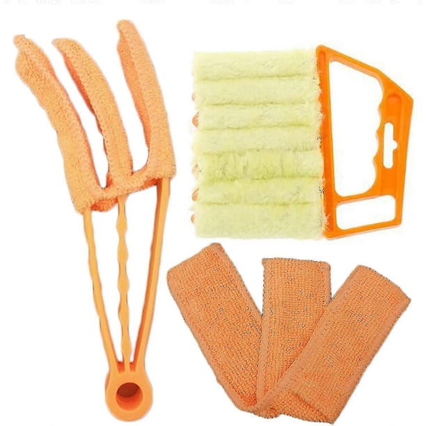 Kit de cepillos de limpieza para persianas venecianas. Accesorio de limpieza manual para persianas, limpiador de contraventanas y ventanas. s202412242616