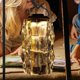 thumbnail image 4 of Small Lampshade Tent Lamp Lampshade Detachable Lampshade,Transparent, 4 of 5