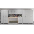 thumbnail image 3 of Systembuild Evolution Lory 24" Utility Storage Cabinet, White, 3 of 9