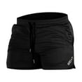 thumbnail image 6 of Huresd Men's Athletic Shorts Gym Workout Short Shorts Casual Shorts Running Bodybuilding 5 Inch Inseam Shorts Black M, 6 of 6