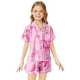 thumbnail image 1 of Pyjamas Imprimés Nœud Papillon Décontractés pour Filles, 1 of 3