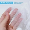 thumbnail image 4 of Scheam Bath Sponge Loofah Shower Pouf White Mesh Shower Puff (60g/Pcs), 4 of 7