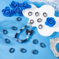 thumbnail image 3 of 32Pcs Alloy Spring Gate Clasps Oval Gunmetal 19x15x4mm, 3 of 5