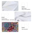 thumbnail image 2 of Yayeee Kitchen Hanging Hand Towels Set of 2 with Loop Bathroom Absorbent Tie Towel, Colorful Mandala Pattern, 2 of 7