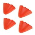 thumbnail image 5 of Unique Bargains 2 Pairs Soft Pointed Head Adjustable Toe Plugs Orange, 5 of 5