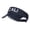 Navy, variant on Wording of Cali Embroidered Mesh Visor - Black OSFM