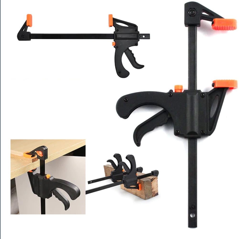 2 Micro Ratcheting Release Bar Vise Clamp 4 Inch Squeeze Wood Spreader