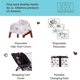 thumbnail image 5 of Disney Baby by J.L. Childress Cambiadores desechables para bebé - Disney Travel Essential - Forros para cambiadores de pañales - Cambiadores de viaje desechables, 26 x 18 pulgadas - Mickey y Minnie Mo, 5 of 5