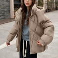 thumbnail image 5 of Uaswgudfs ​Women's Loose Fit Puffer Winter Coat - Thermal Windproof Water-Resistant Down with Stand Collar Spacious Pockets​, 5 of 9