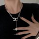 thumbnail image 2 of Collar de gargantilla con colgante de moda para mujer, adorno de calle St, 2 of 5