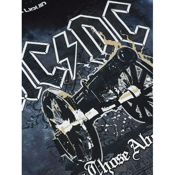 Camiseta Liquid Blue Ac/DC Cannon Tie Dye para hombre Bodega