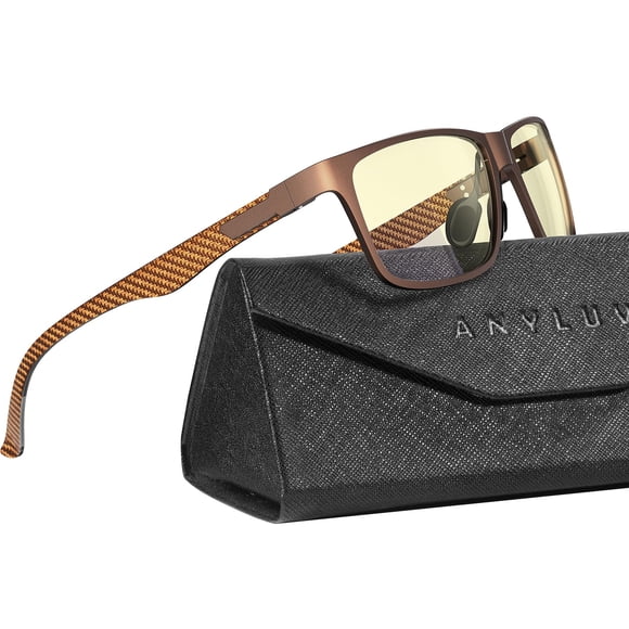 Gafas de bloqueo de luz azul ANYLUV para hombre Al-Mg Metal