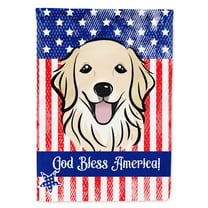 Caroline's Treasures BB2135GF Golden Retriever Flag Garden Size , Small, multicolor