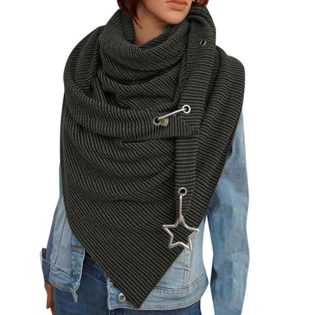 Foulard Décorative Rétro Couleur Unie pour Femmes, Foulard, Foulard d'Hiver, Gants Verts