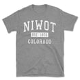 thumbnail image 1 of Niwot Colorado Classic Established Men's Cotton T-Shirt, 1 of 1