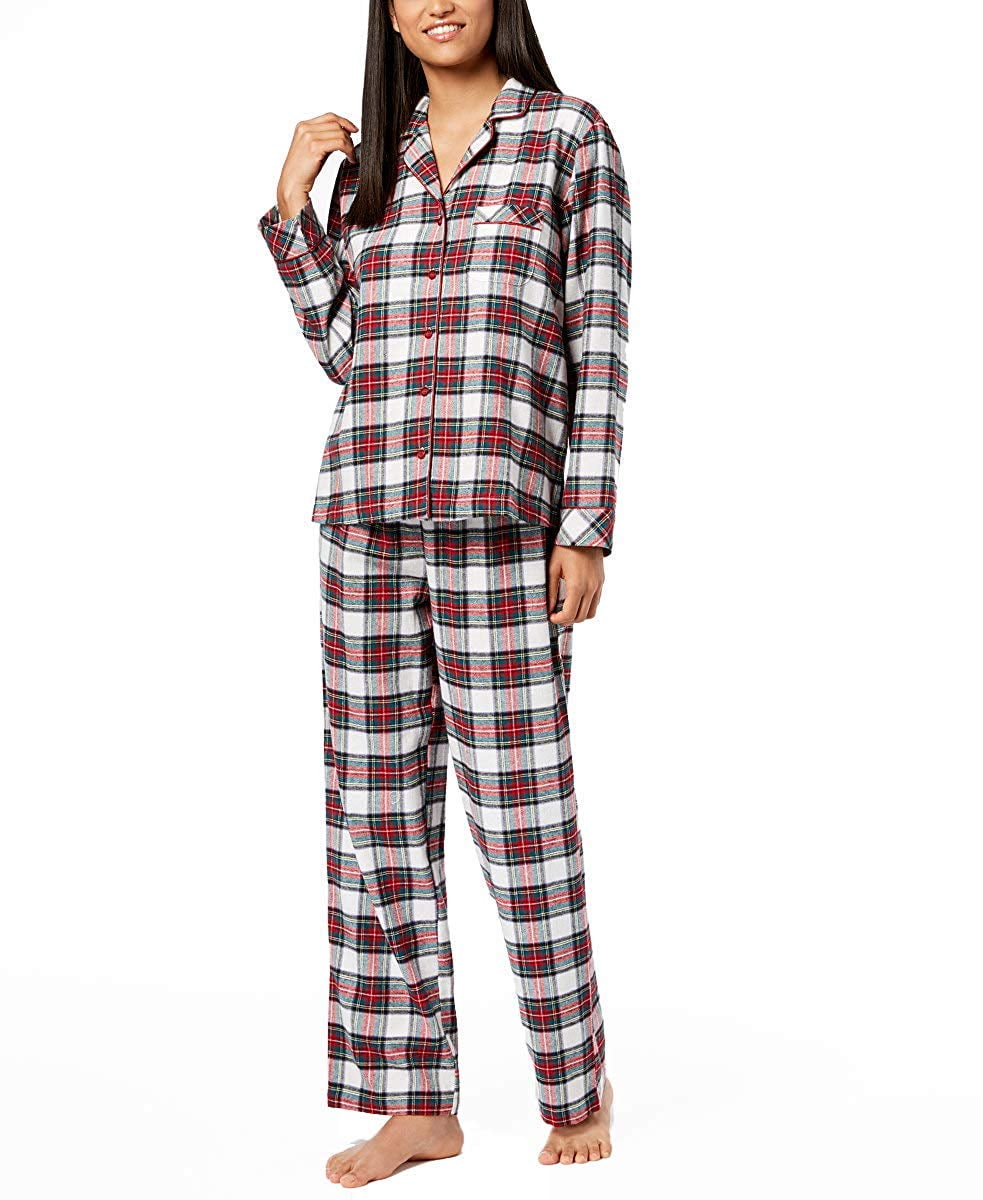 Photo 1 of Size XXL Macy's Family Pajamas Matching Women's Stewart Plaid Pajama Set SIZE XXL