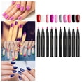 thumbnail image 1 of Bolígrafo de esmalte de uñas de 10 colores, 3 en 1 en un solo paso Labymos 1#-10#, 1 of 7