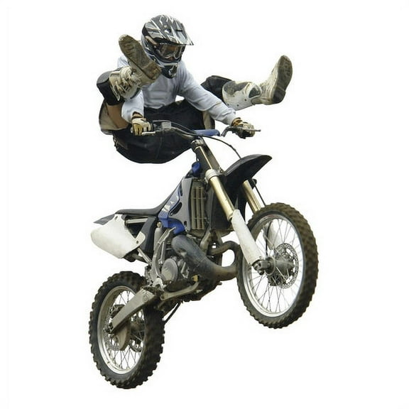 Wallhogs Motocross Cutout Wall Decal