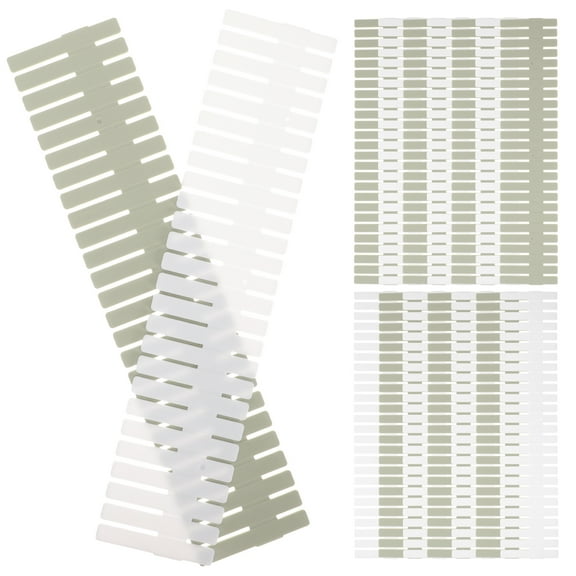 16 Pcs Cubes Divider Drawer Cabinet Organizer Box Separator Boards 32x7cm