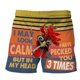 thumbnail image 1 of Pantalones cortos divertidos de playa para hombre, ropa de baño informal de moda para vacaciones, para el verano Fivean unisex, 1 of 2