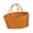 round-L, variant on Sturdy Waterproof Oval Handled Basket Ideal For Beach Trip Garden Parties