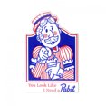 thumbnail image 1 of Pabst Blue Ribbon Bartender Magnet, 1 of 1