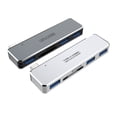thumbnail image 5 of Multiple Port USB C Adapter Including Storage Card Slot 3 USB Hubs Rapid 5Gbps For Panel PC Lightweight strong ABS Case, 5 of 8
