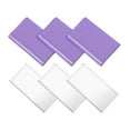 thumbnail image 2 of TidBay 3Pcs Rectangle Tablecloth And Satin Table Runner 108 Inch Folding Plastic Tablecloths Stain Resistant Table Cover for Parties Weddings Restaurants, 2 of 8