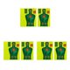 thumbnail image 1 of Wosthever 10x objetivos de salpicaduras de 12 x 18 objetivos de silueta de papel para ejercicios de tiro Type1 NO1, 1 of 1