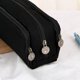 thumbnail image 5 of Double Window Pencil Case Oxfords Fabric Large Capacity Stationery Organizer Multifunctional Pen Bag With Zipper For Students School Supplies, 5 of 7
