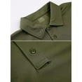 thumbnail image 2 of Men's Polo Shirt Quick Dry Performance Short Sleeve Tactical Shirts Pique Jersey Golf Shirt, 2 of 14