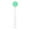 Green, variant on Household Long Handle Silicone Bath Brush for Exfoliating and Massaging Back Scrubber Cleansing Body Wash Tool