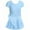 C#Light Blue4255, variant on CAIVO Ballet Leotards For Girls With Removable Skirt Combo Tie Ruffle Sleeve Ballet Dance Dress Outfits 2 12 Years Holiday Toddler Child Daily Wear