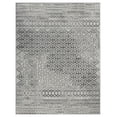thumbnail image 2 of Royal Velvet Brent Geometric Diamond Low Pile Indoor Area Rug, Grey, 5' x 7', 2 of 5