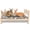 Stars-20.6''×14.7''×3.7'', variant on Small Pet Wooden Bed With Stars 13.5''×9.3''×3.3'' For Guinea Pigs Hamsters Rabbits