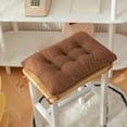 thumbnail image 6 of AuroraX Outdoor Seat Cushions with Ties,Rectangle Deep Seat Non Slip Brown Outdoor Chair Cushions Sofa Cushions, 6 of 6